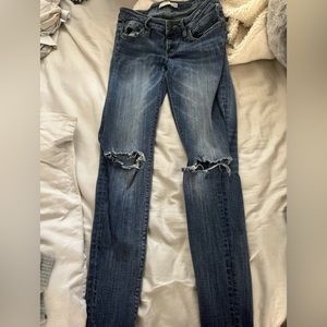 daytrip dark washed jeans size 27